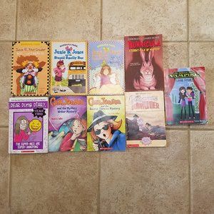 Girl Power Book Bundle: Junie B. Jones, Dear Dumb Diary, the Rescuers, etc